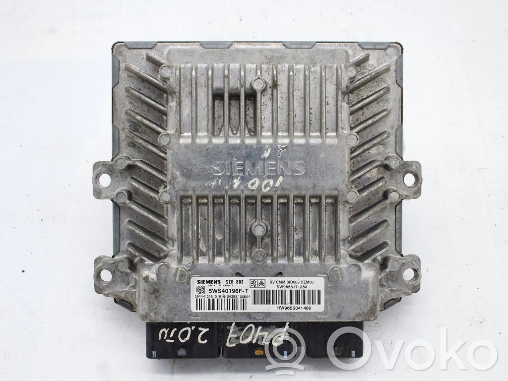 Peugeot 407 Engine control unit/module 