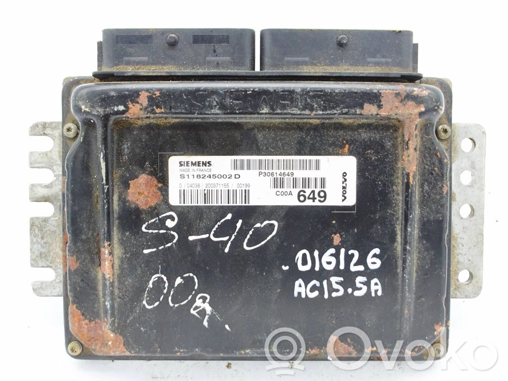 Volvo S40, V40 Other control units/modules 