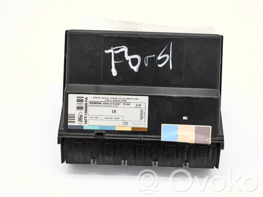 Ford Focus Comfort/convenience module 