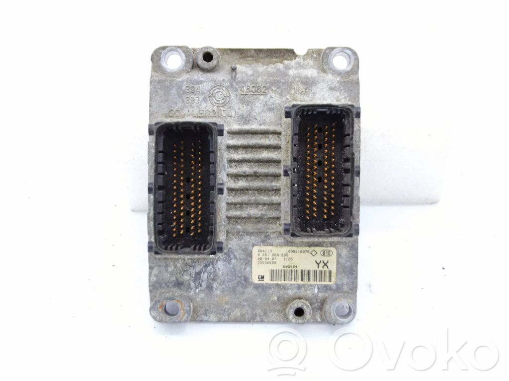 Engine control unit/module ECU   55556629,1039S10878,0261208669