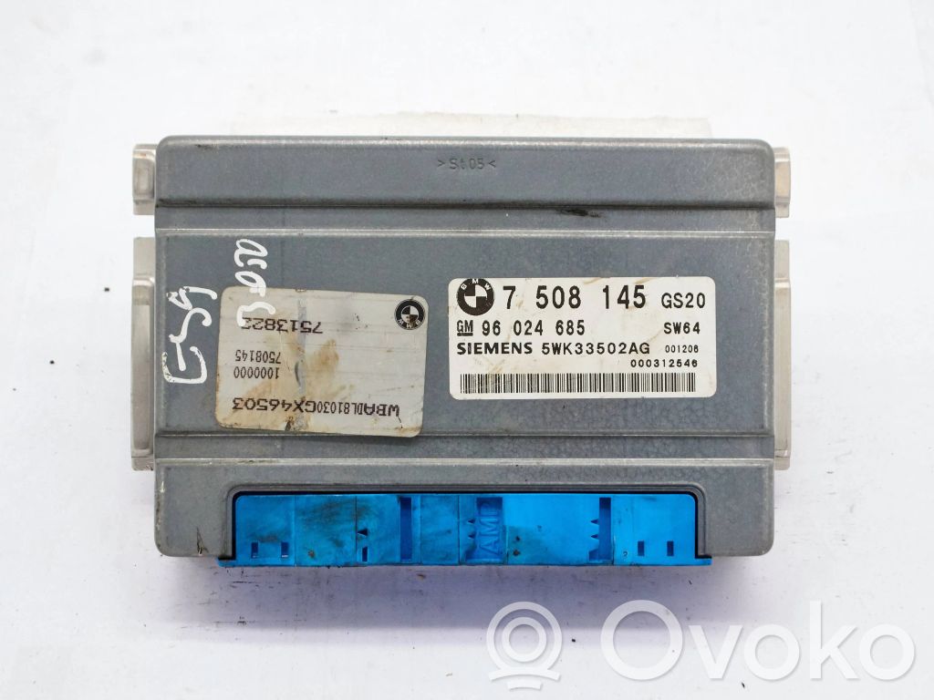 Gearbox control unit/module   7508145,7513822,96024685,5WK33502AG