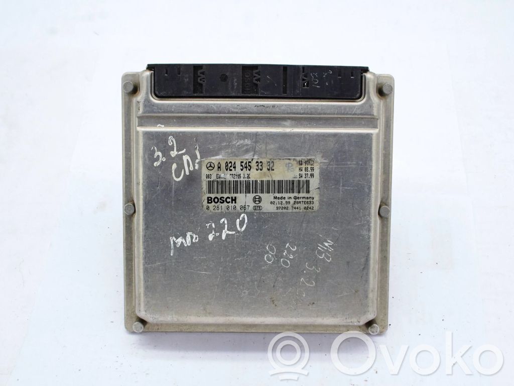 Mercedes-Benz S W220 Sterownik / Moduł ECU 