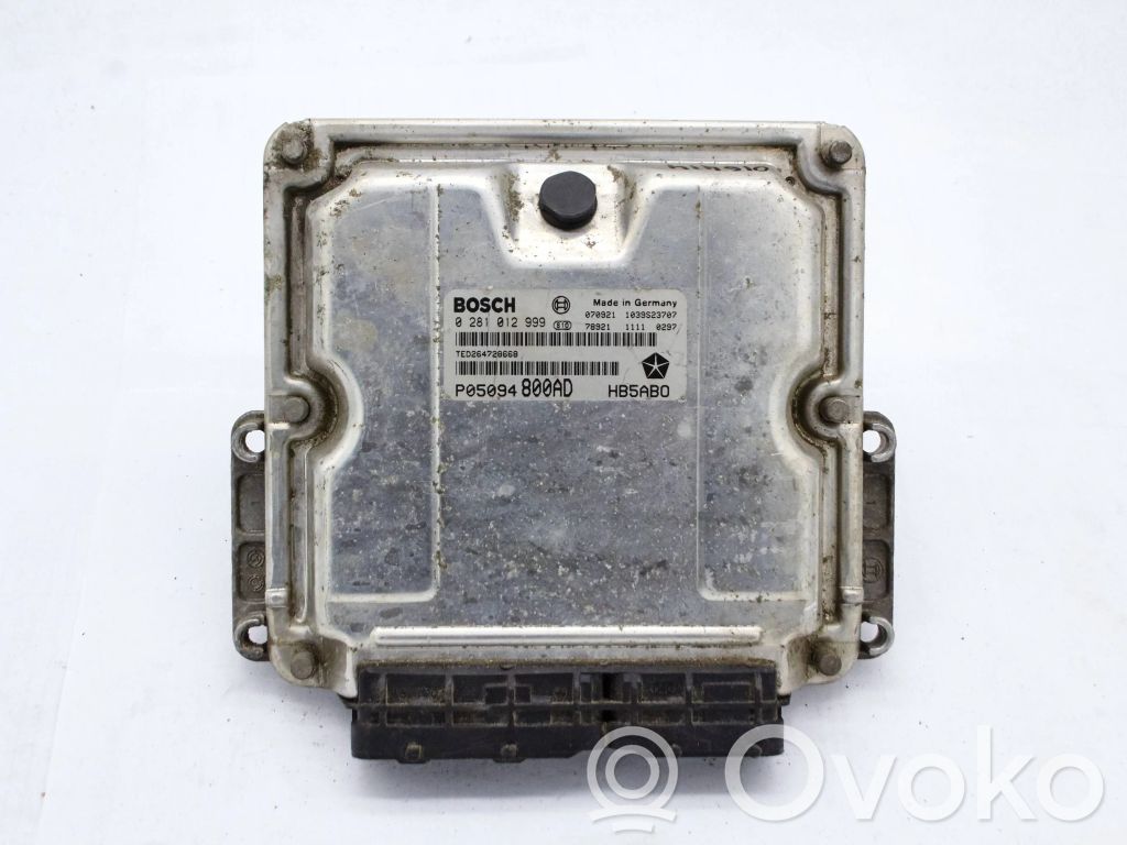 Chrysler Grand Voyager IV Engine control unit/module 