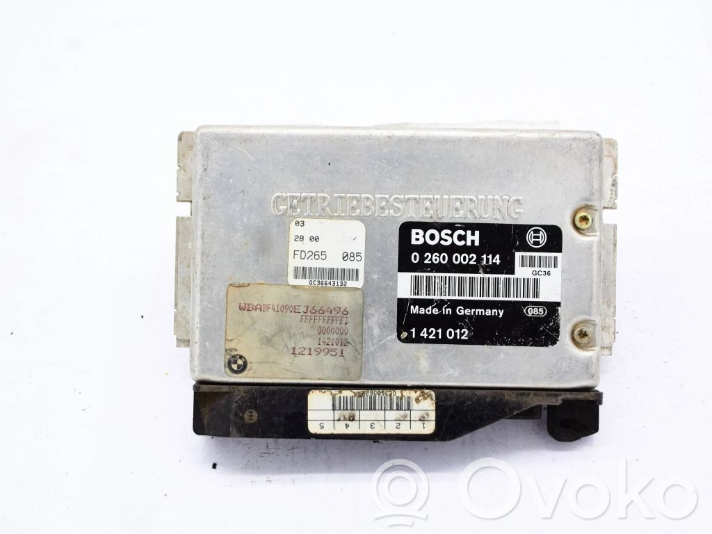 BMW 5 E34 Unitate/modul de control motor 