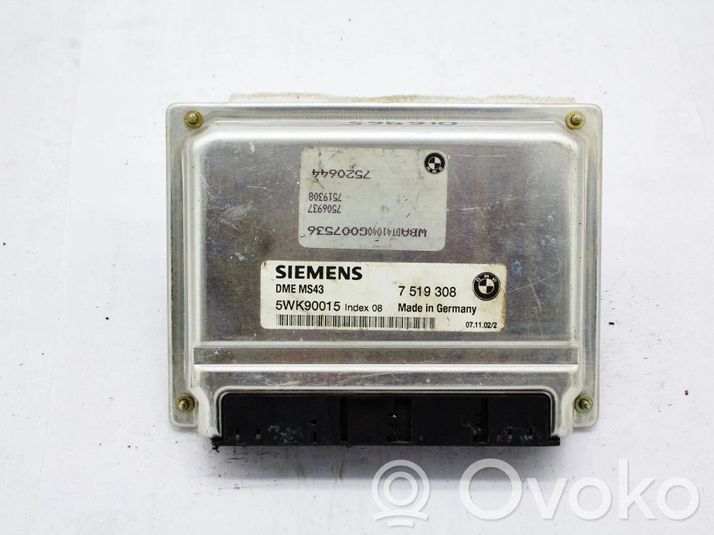 BMW 5 E39 Engine control unit/module 