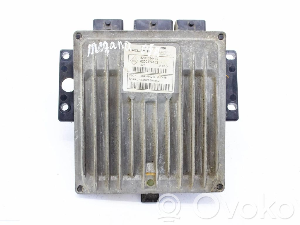 Engine control unit/module   8200334419,8200374152