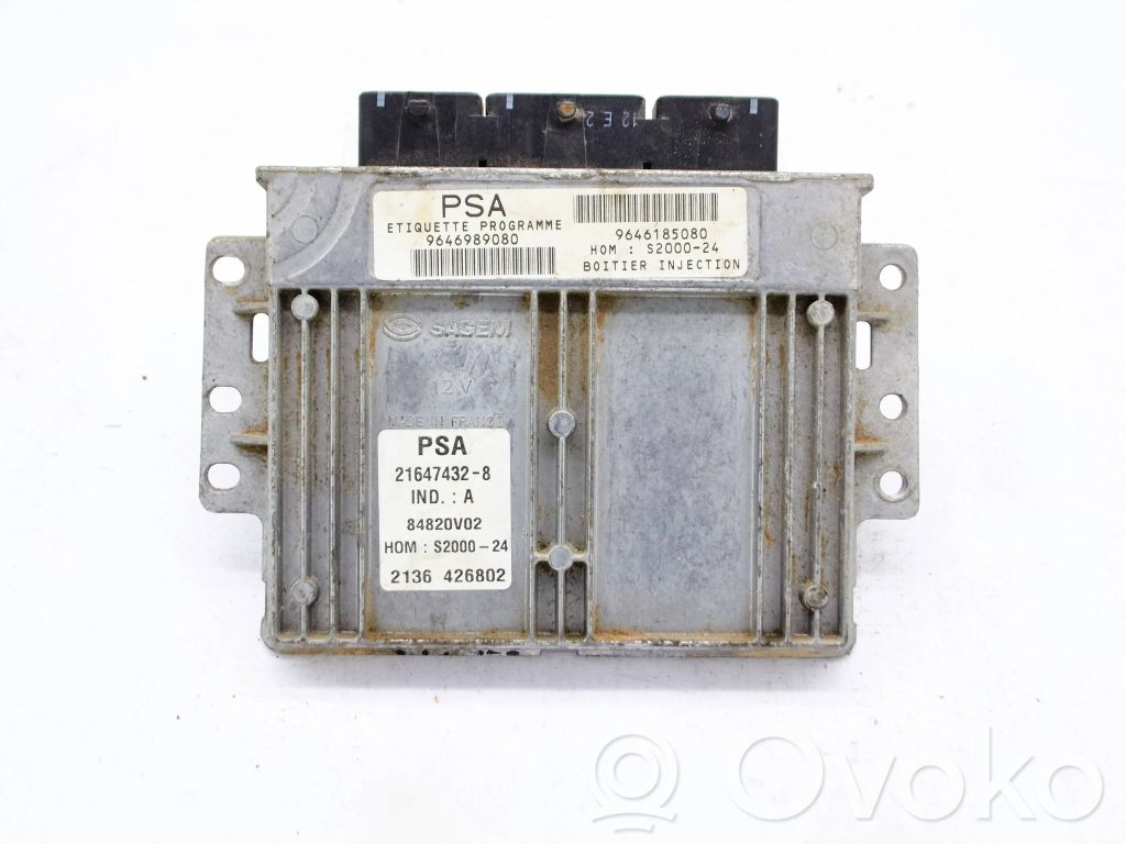 Citroen Berlingo Engine control unit/module 