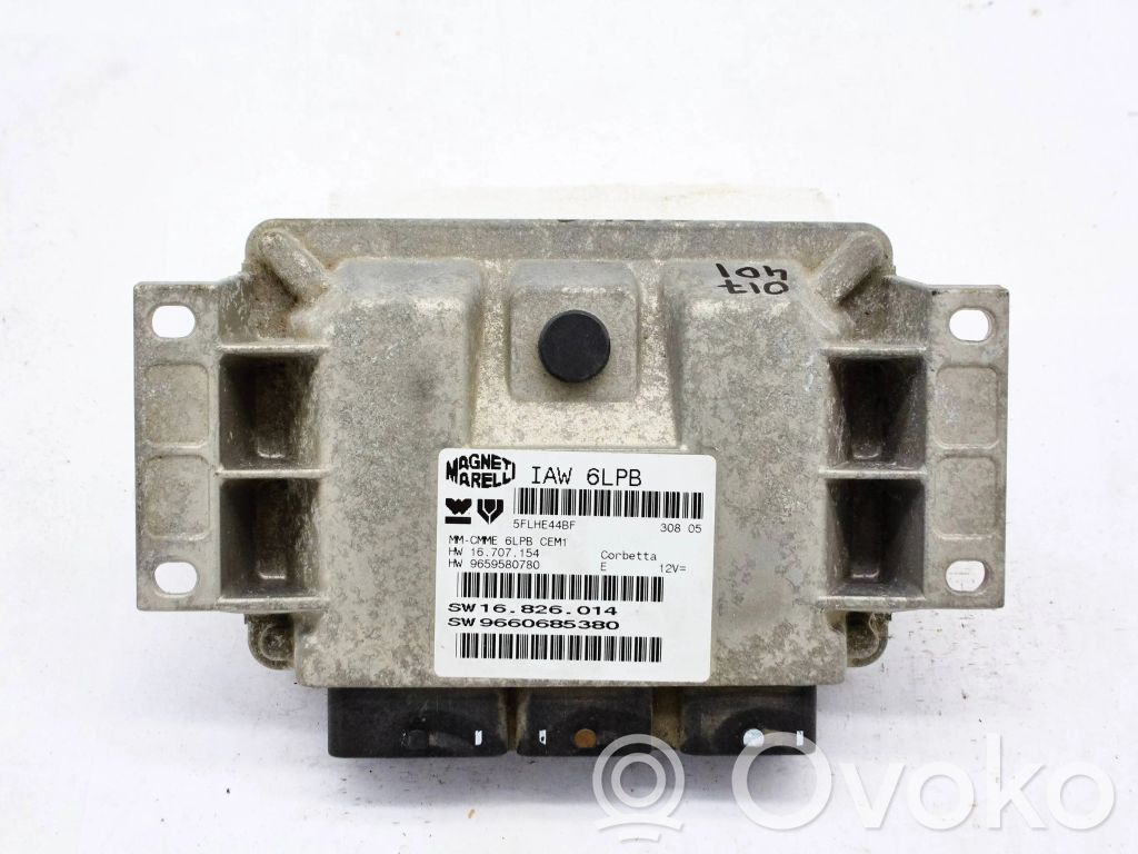 Peugeot 407 Engine control unit/module 