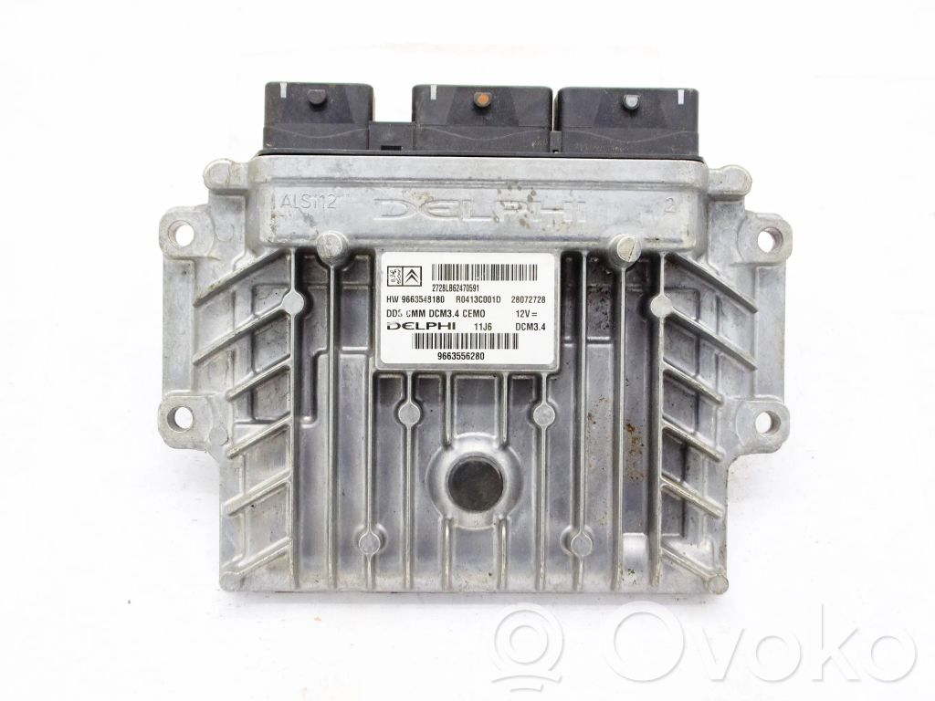 Peugeot 407 Engine control unit/module ECU 