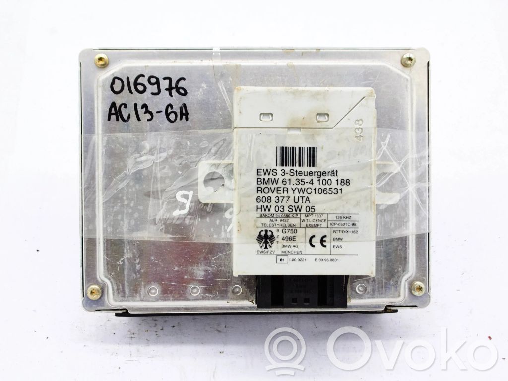Immobilizer control unit/module   61354100188,4100188,1430844,5WK90329,7500119