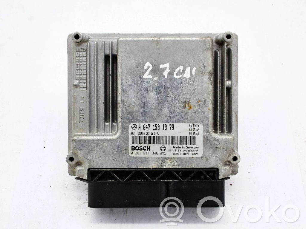 Mercedes-Benz E W211 Engine control unit/module 