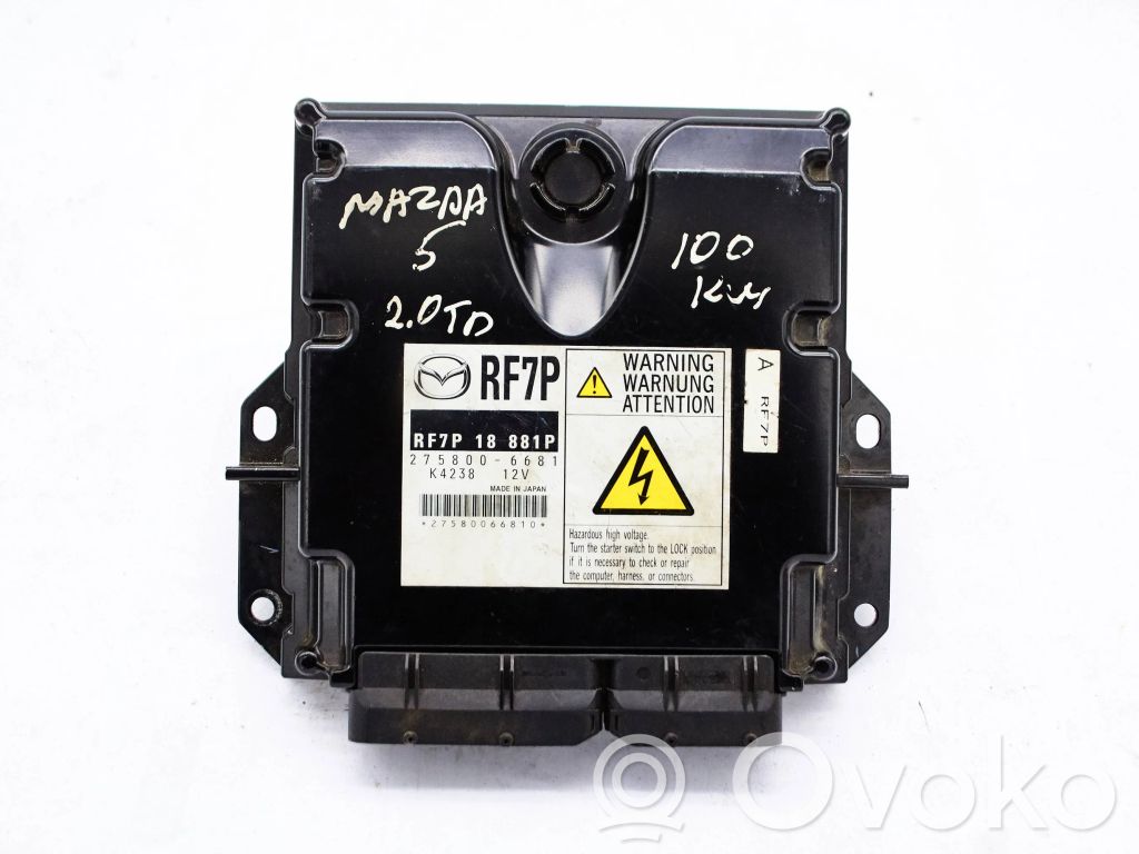 Mazda 5 Other control units/modules 