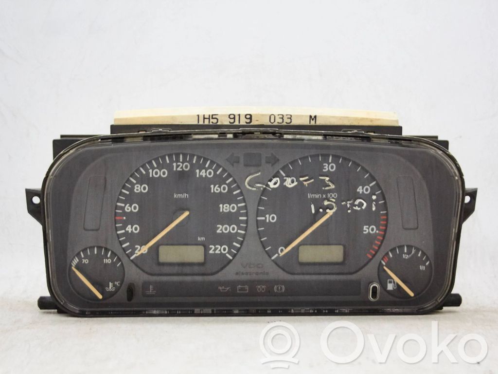 Volkswagen Golf III Velocímetro (tablero de instrumentos) 