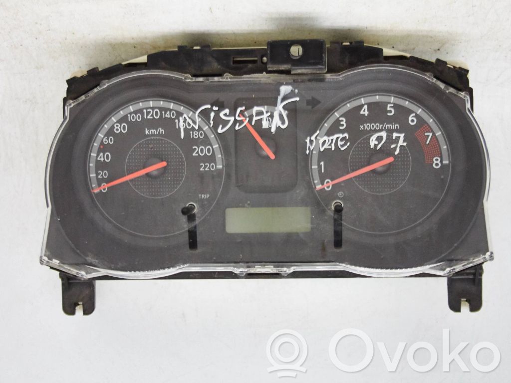 Nissan Note (E11) Speedometer (instrument cluster) 