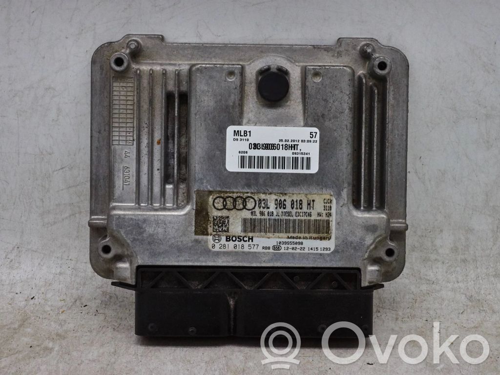 Audi A4 S4 B8 8K Engine control unit/module 