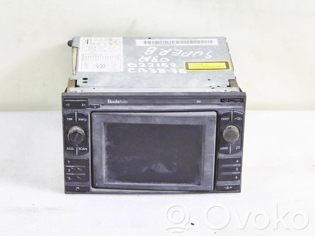 Skoda Superb B5 (3U) Unitate principală radio/CD/DVD/GPS 