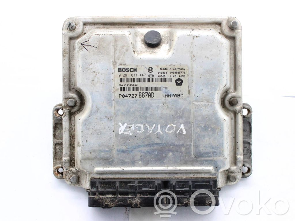 Chrysler Grand Voyager IV Engine control unit/module 