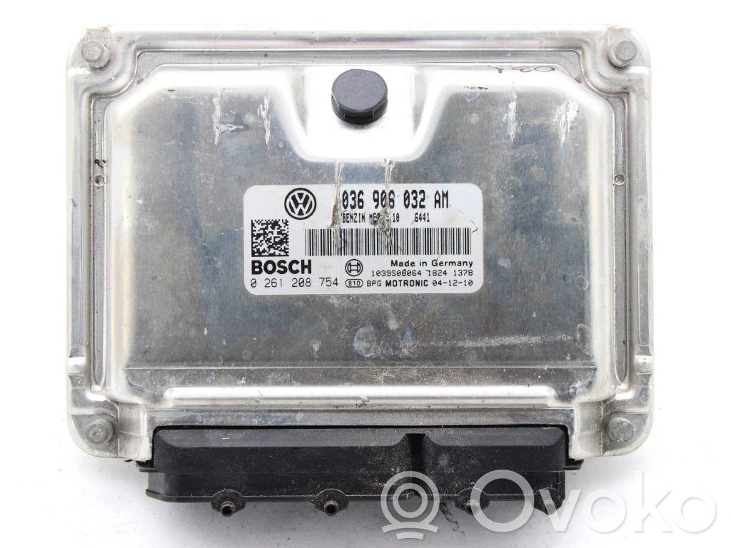 Engine control unit/module   036906032AM,0261208754,1039S08064