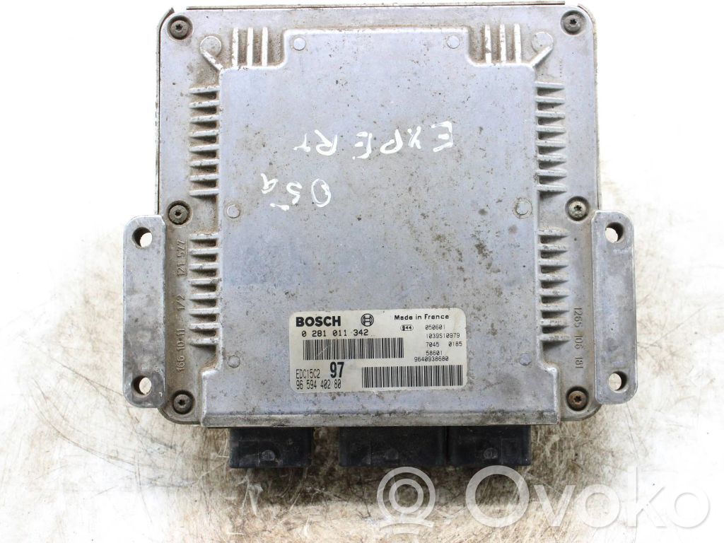 Peugeot Expert Engine control unit/module 