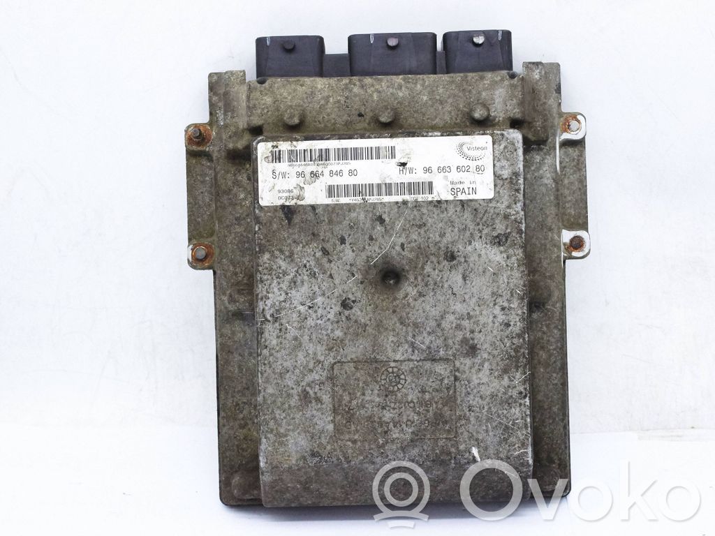 Engine control unit/module   9666484680,9666360280