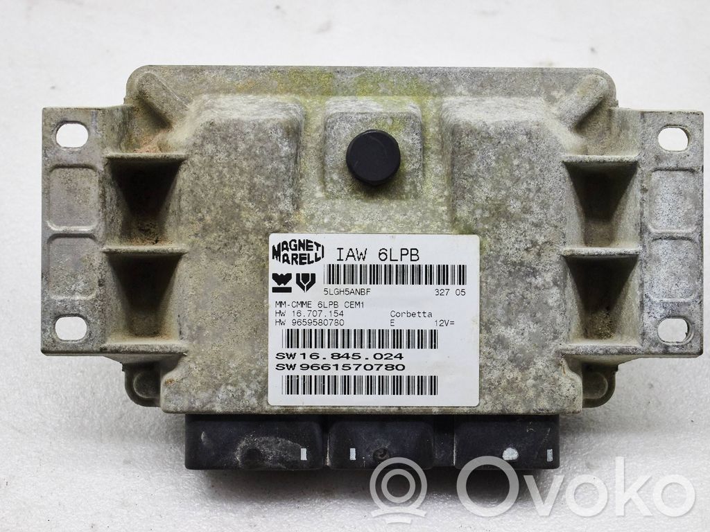 Peugeot 407 Engine control unit/module 