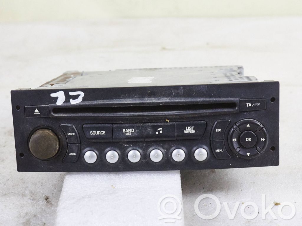 Citroen C3 Radio / CD/DVD atskaņotājs / navigācija 