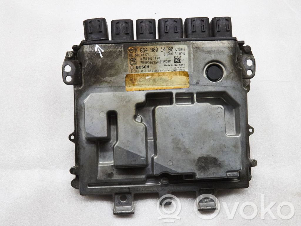 Engine control unit/module   A6549001400,A6549011400,0281031884