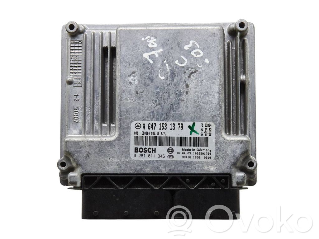 Mercedes-Benz ML W163 Engine control unit/module 