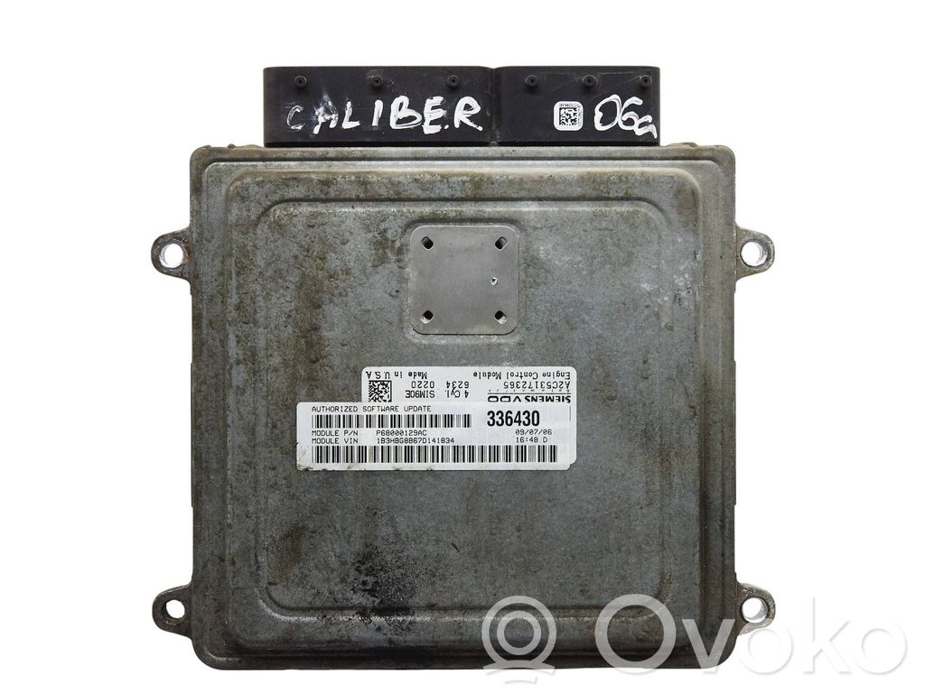 Dodge Caliber Unidad de control/módulo del motor 