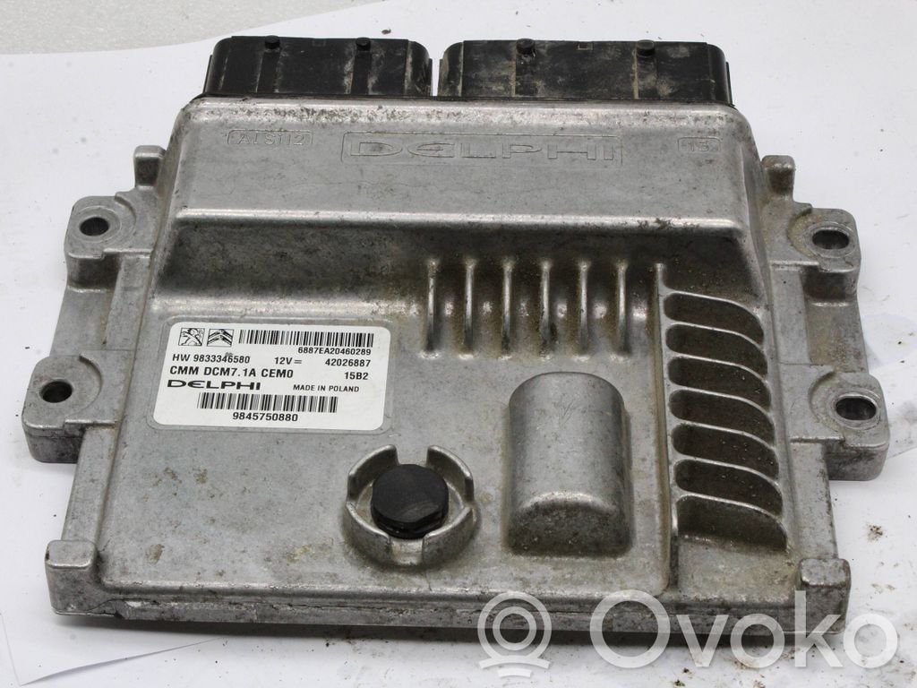 Citroen Jumpy Engine control unit/module 