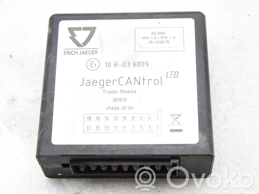 Opel Astra J Unidad de control/módulo de la barra de remolque 