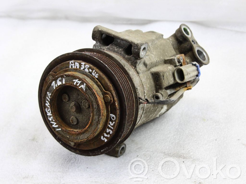 Opel Insignia A Klimakompressor Pumpe 
