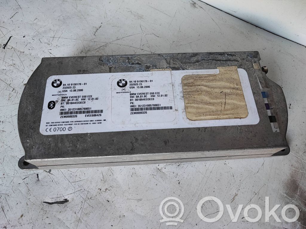 BMW 5 E60 E61 Bluetooth modulis 