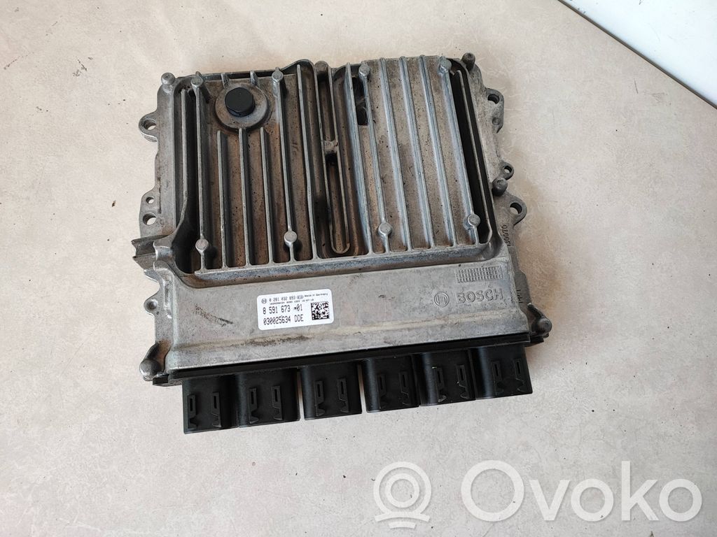 Engine control unit/module   8591673,0281032893