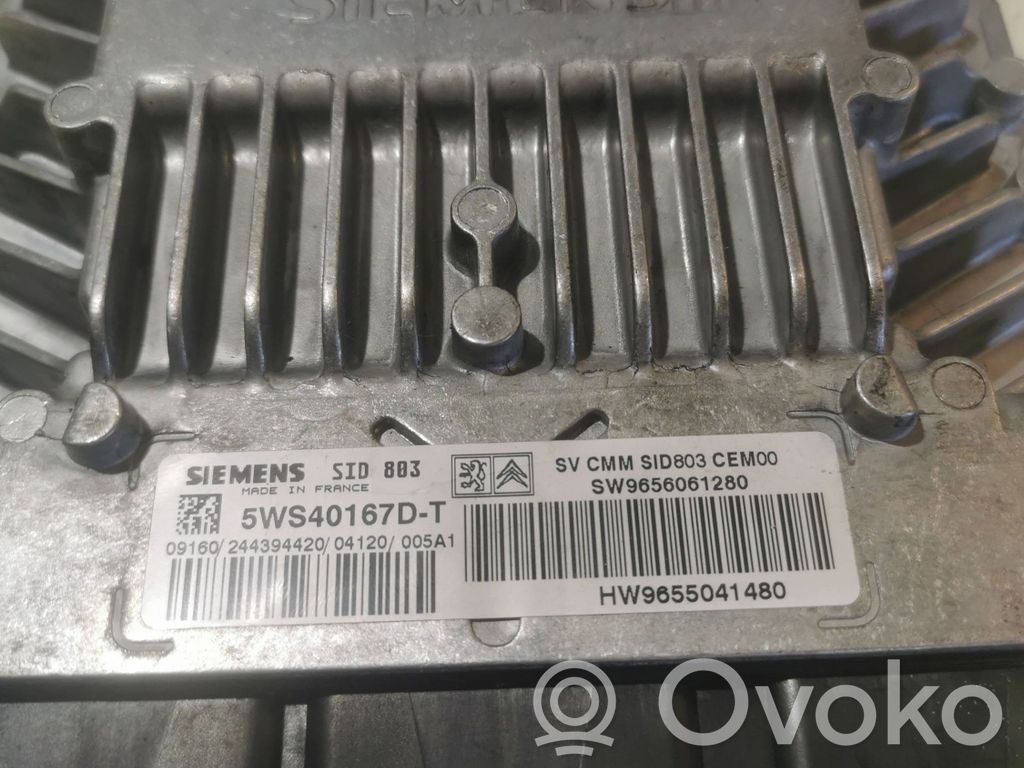 Peugeot 407 Engine control unit/module 