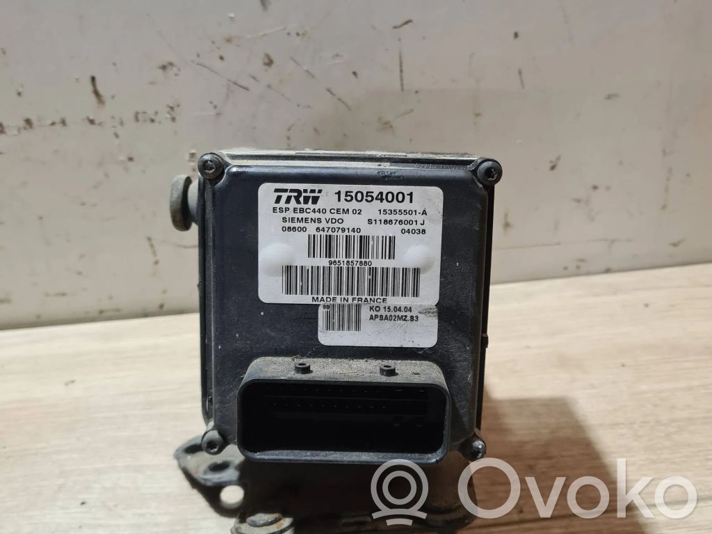 Peugeot 407 Bomba de ABS 