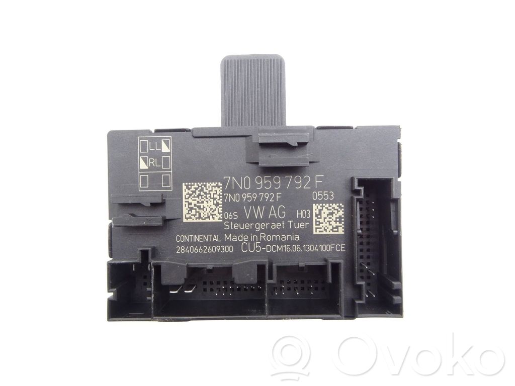 Door control unit/module   7N0959792F
