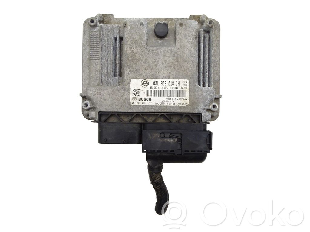 Skoda Superb B6 (3T) Engine control unit/module ECU 