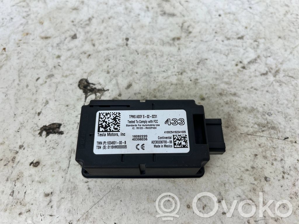 Tesla Model X Tire pressure control unit 