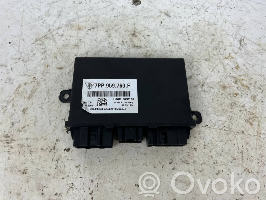 Porsche Macan (95B) Seat control module 