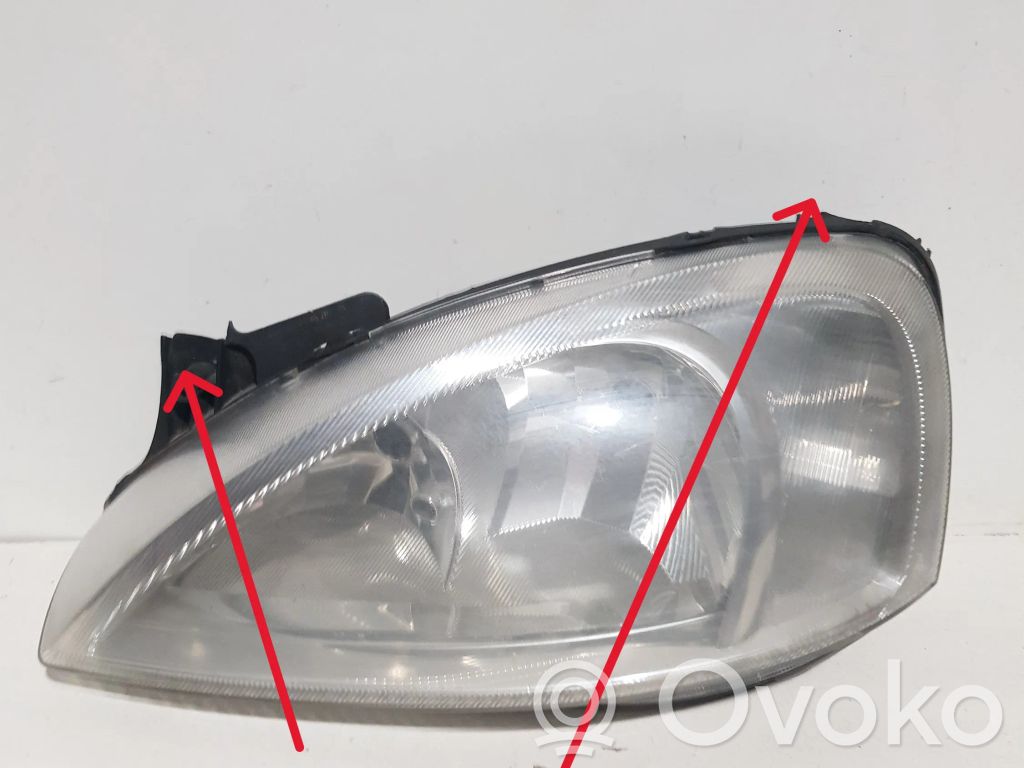 Opel Corsa C Phare frontale 