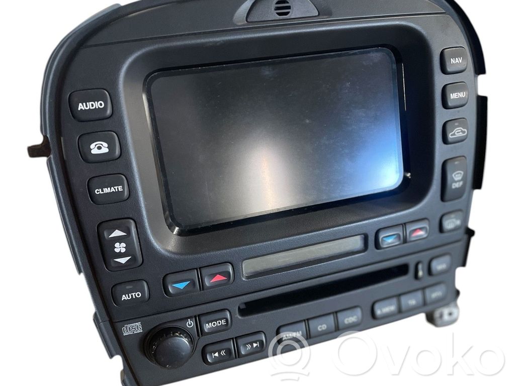 Jaguar S-Type Radio/CD/DVD/GPS head unit 