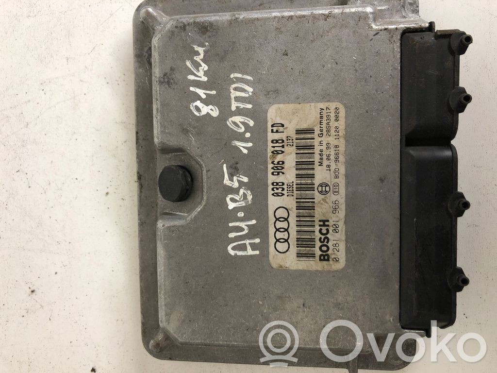 Audi A4 S4 B5 8D Engine control unit/module 