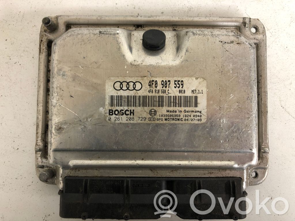 Audi A6 S6 C6 4F Engine control unit/module 