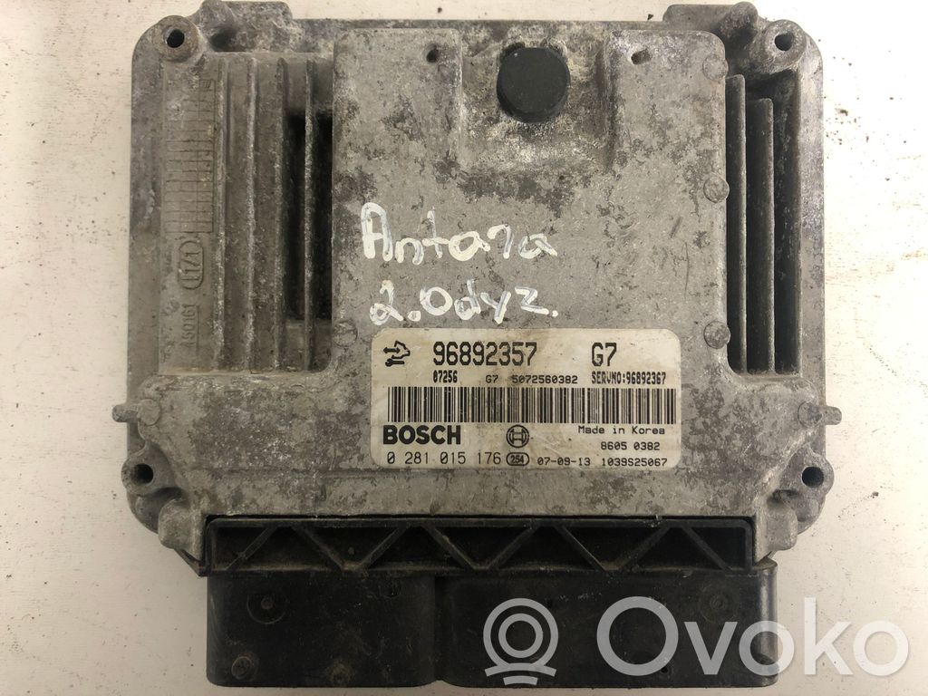 Opel Antara Engine control unit/module 