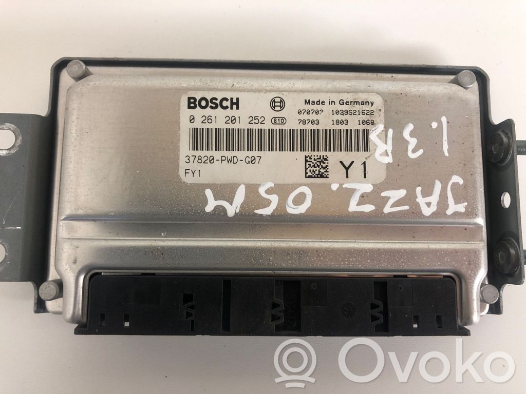 Honda Jazz Engine control unit/module 
