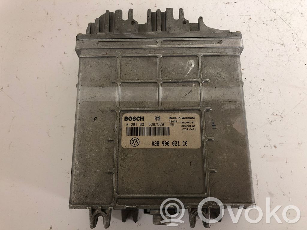 Engine control unit/module   0281001528529,028906021CG
