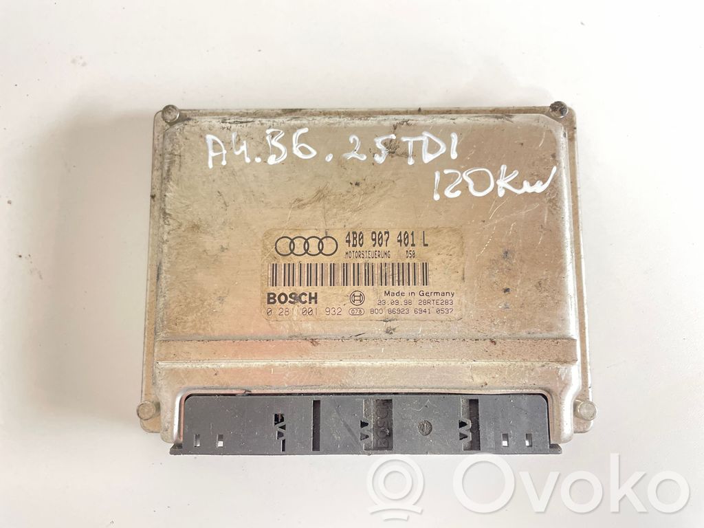 Audi A4 S4 B6 8E 8H Engine control unit/module 