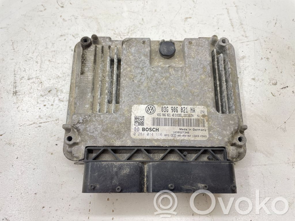 Volkswagen Golf V Engine control unit/module 
