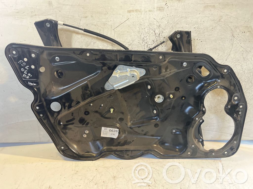 Volkswagen PASSAT B6 Mechanizm podnoszenia szyby przedniej bez silnika 